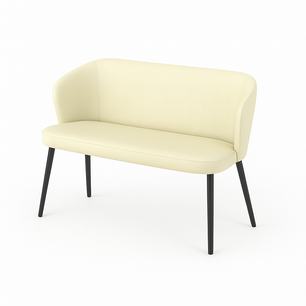 Bancheta piele BRUNO culoare CAFENIU