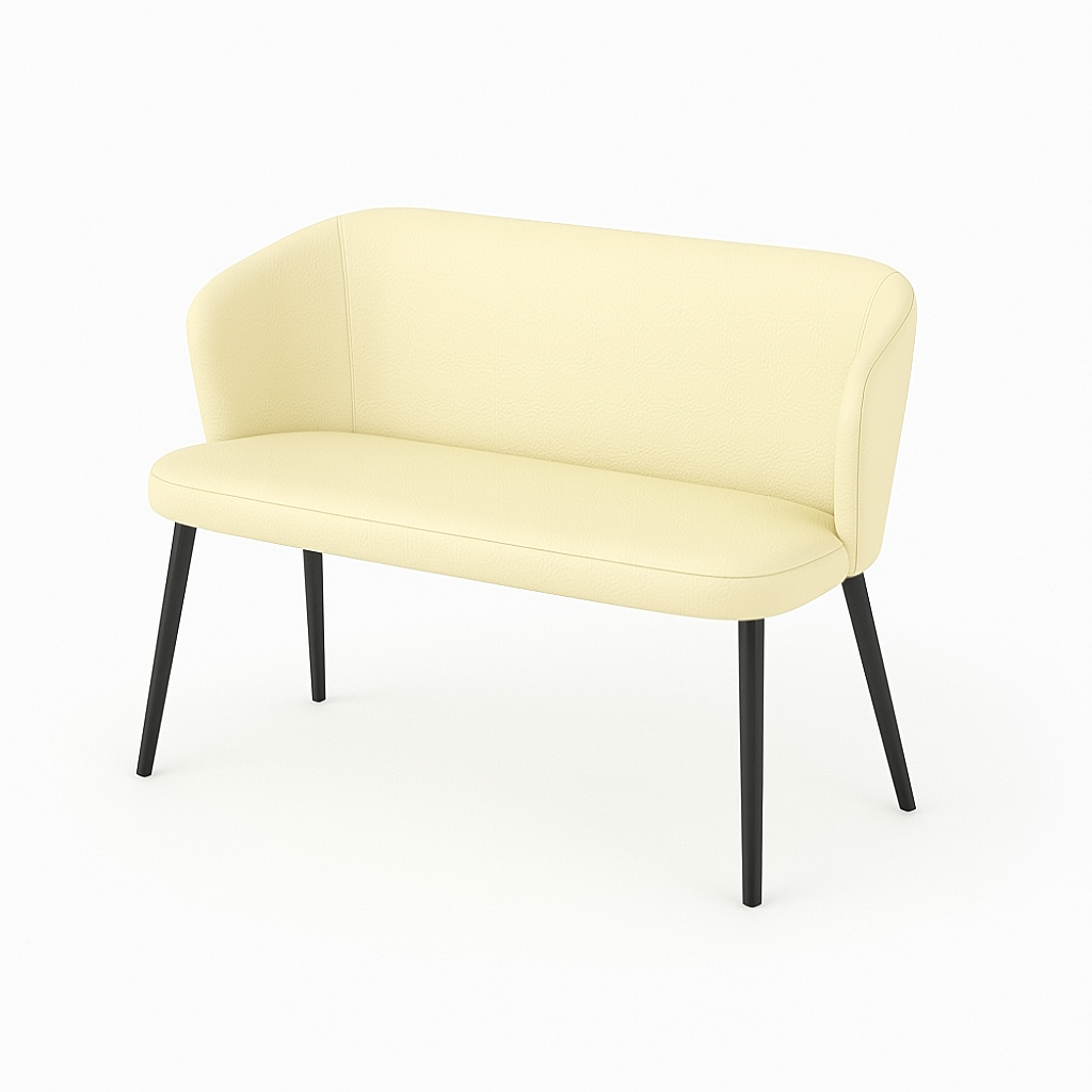 Bancheta piele BRUNO culoare BEJ