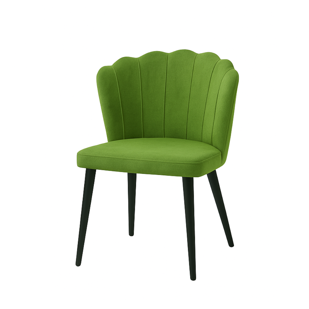 Scaun catifea VERDE | model ARIA