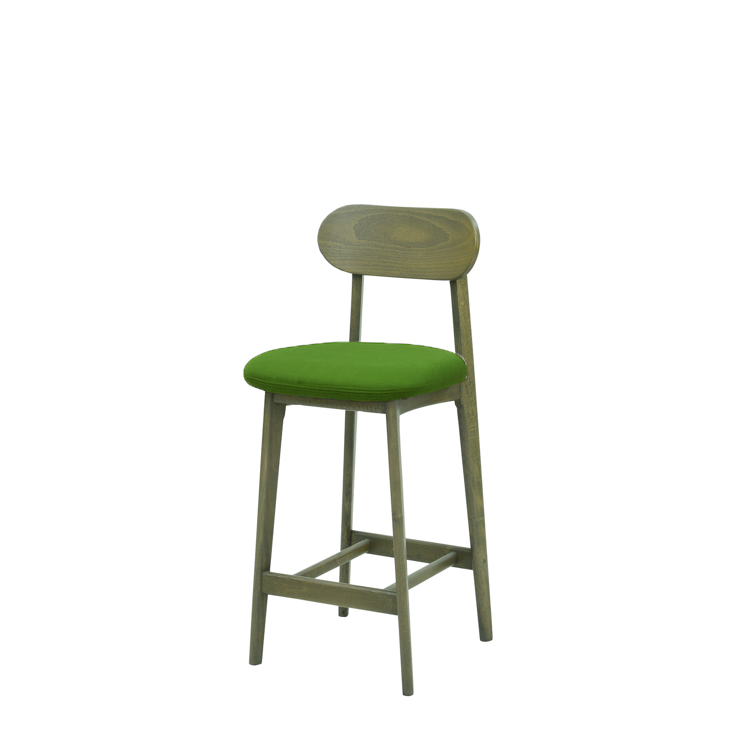 Scaun bar catifea ALBASTRA | model CLEO