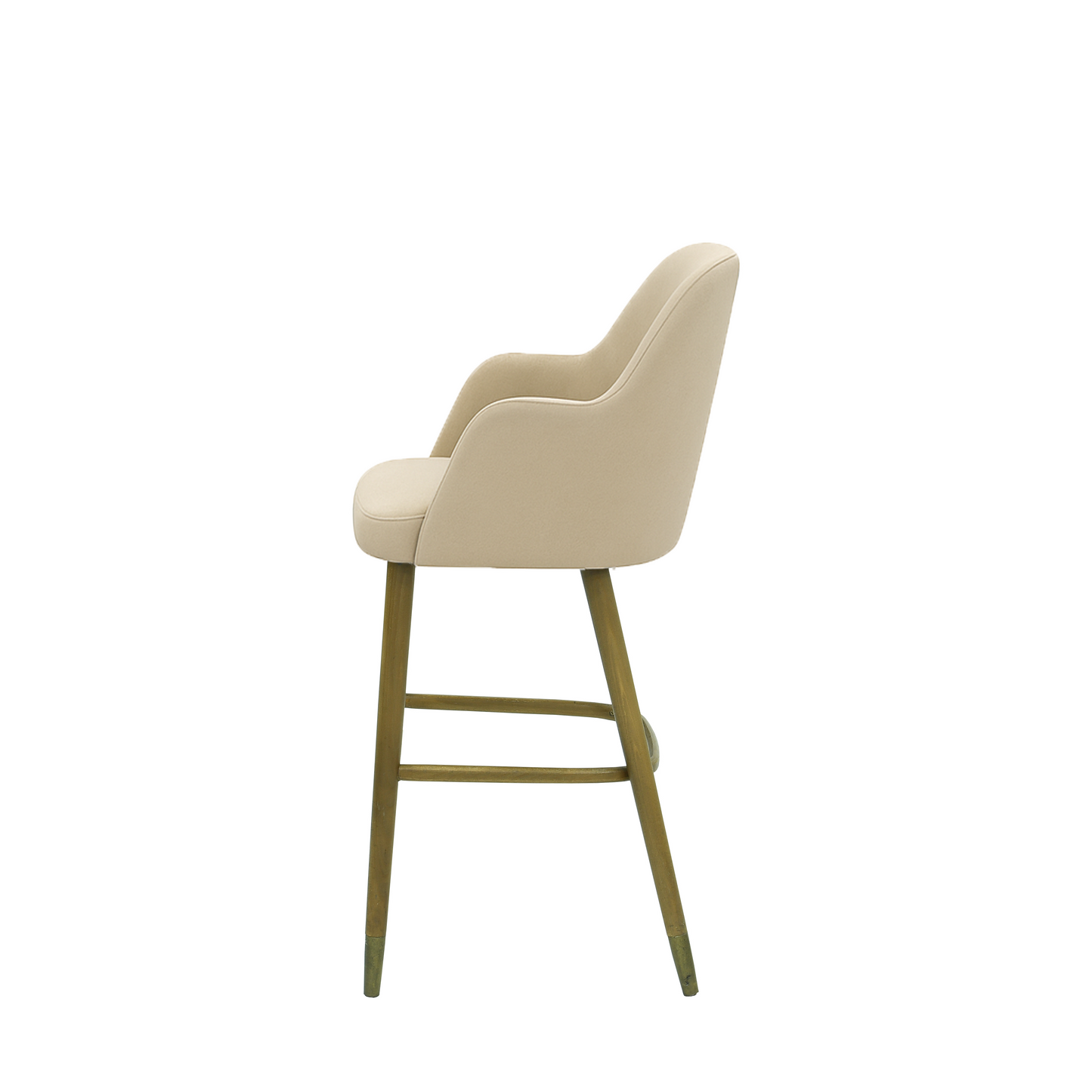 Scaun bar catifea BORDO | model PINO