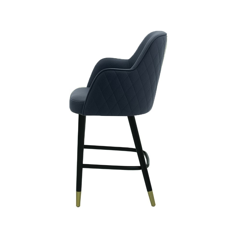 Scaun bar piele VERDE | model PINO X