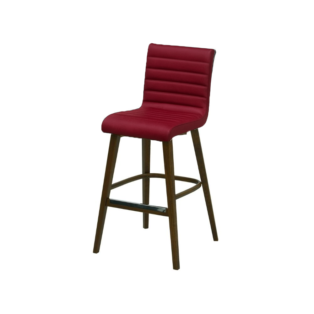 Scaun bar piele naturala MARO | model RIGA