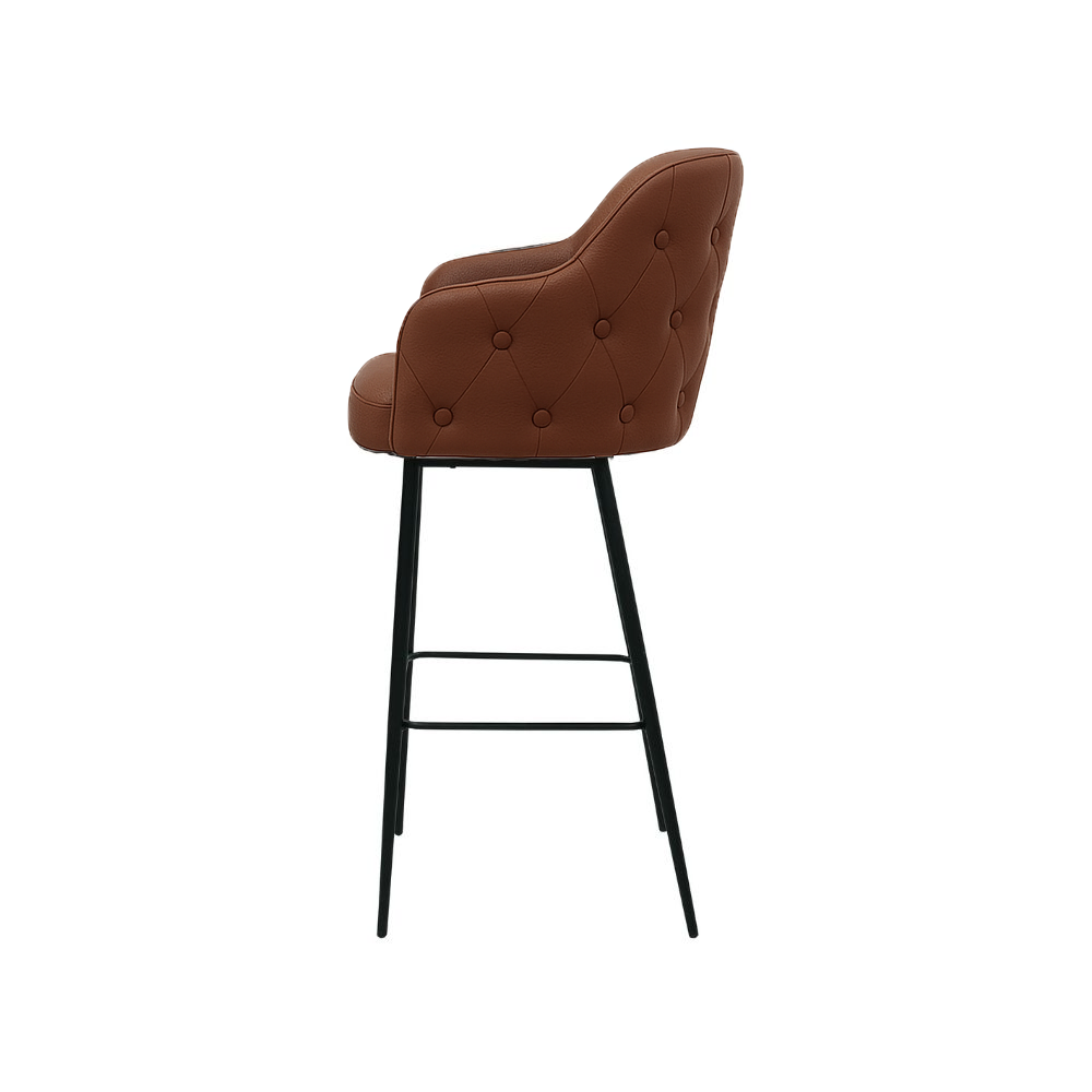 Scaun bar piele BORDO | model TEONA
