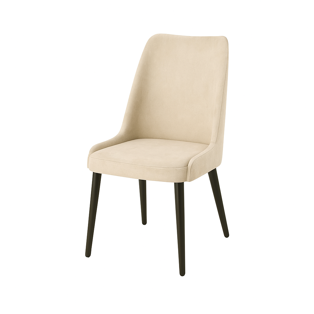 Scaun catifea ROZ | model GINA