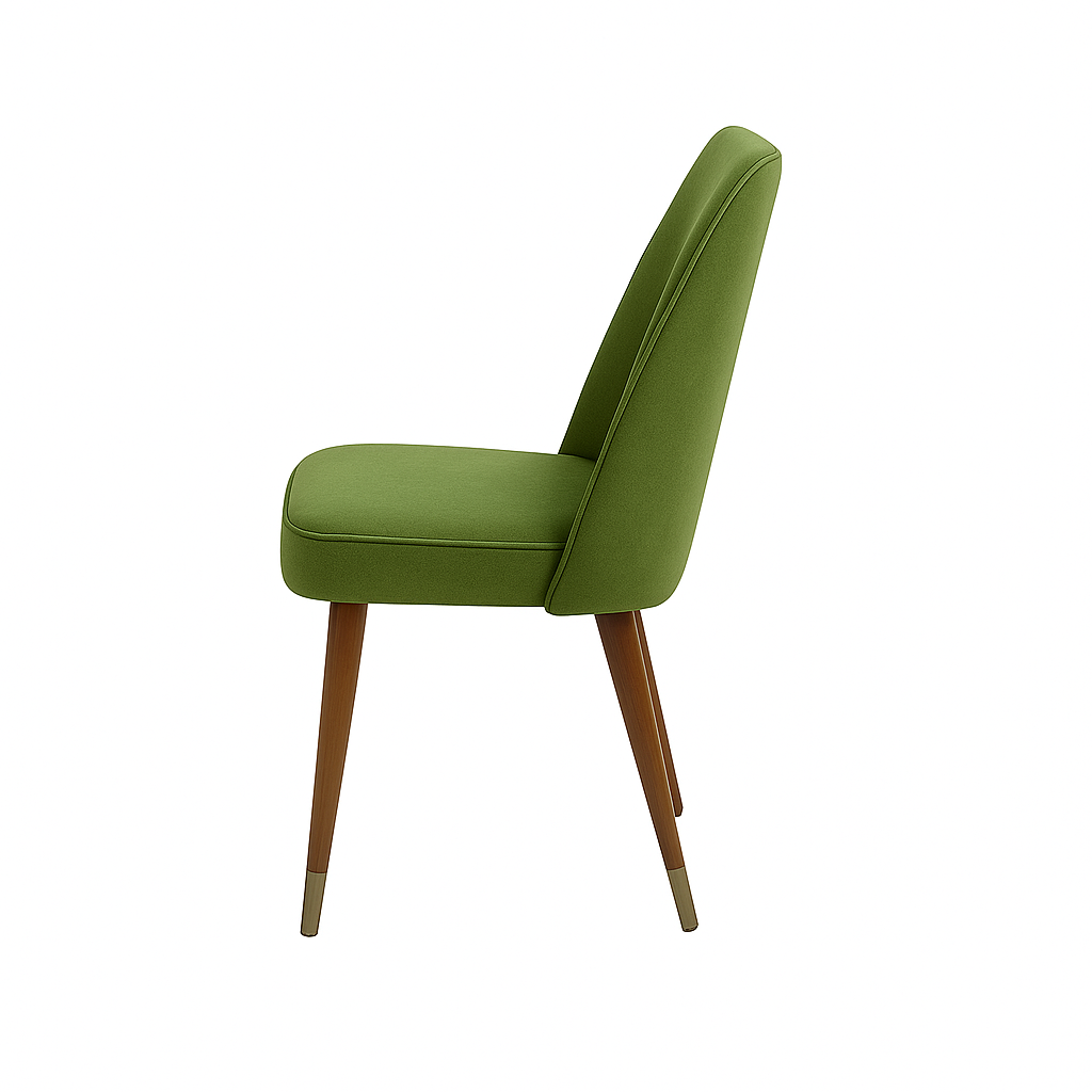 Scaun catifea GALBENA | model JONY