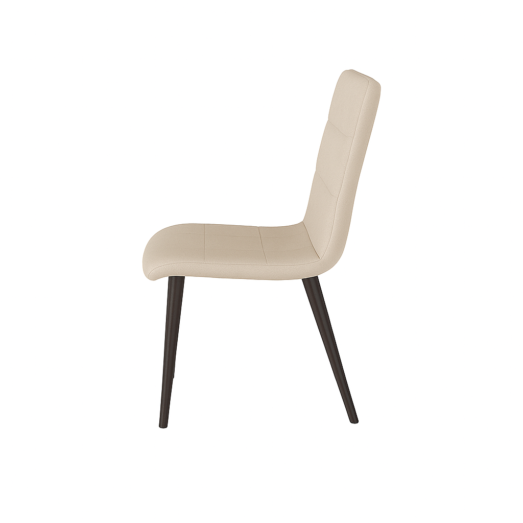 Scaun catifea GALBENA | model LUXY