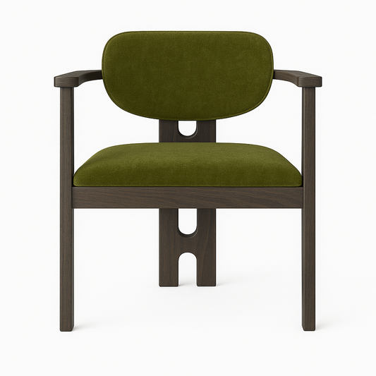 Scaun catifea VERDE | model ANDULORD