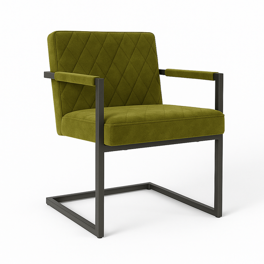 Scaun catifea VERDE | model BADSAAL SALINO