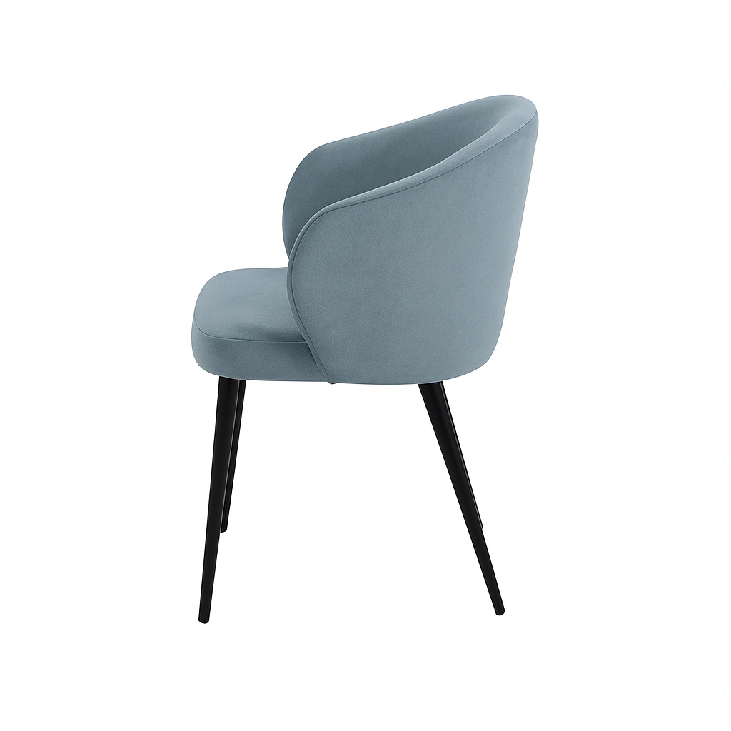 Scaun catifea VERDE | model CAPRISO