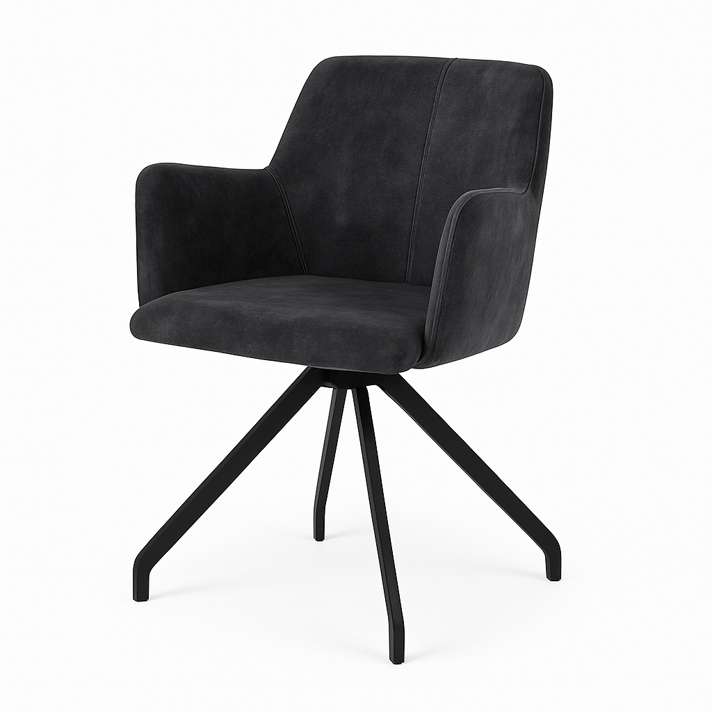 Scaun catifea GRI | model GIANI