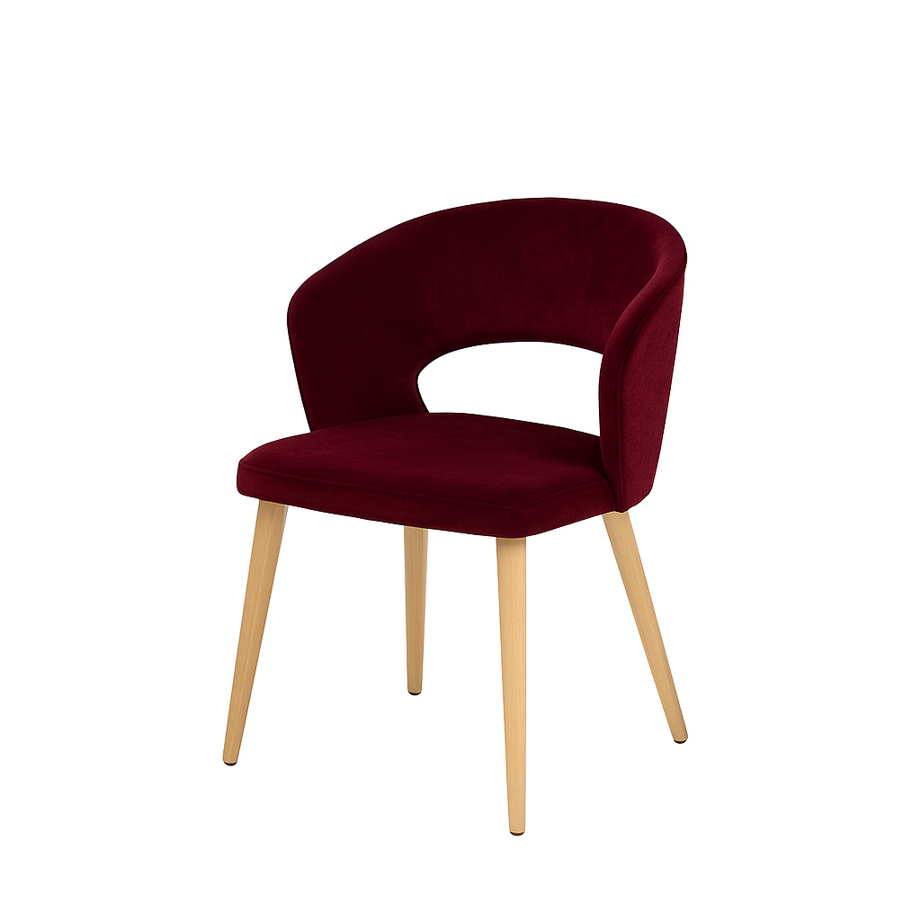 Scaun catifea BEJ | model THOMAS