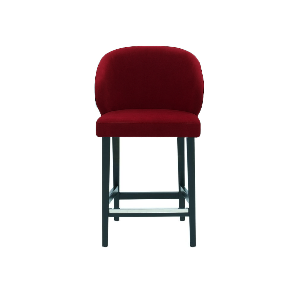 Scaun de bar catifea TURCOAZ | model CAPRICE