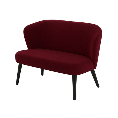 Bancheta catifea LOTUS culoare CARAMIZIU