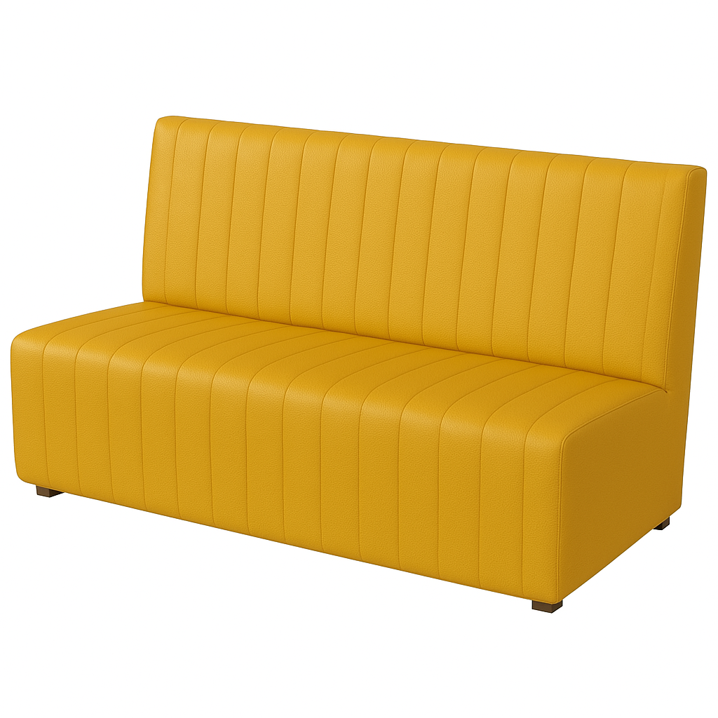 Bancheta piele LUIGI culoare GALBEN