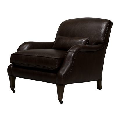 Fotoliu piele MARO INCHIS | model TORE