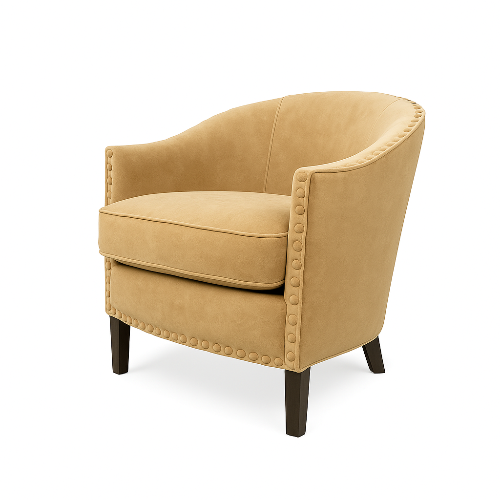 Fotoliu catifea REN culoare BEJ