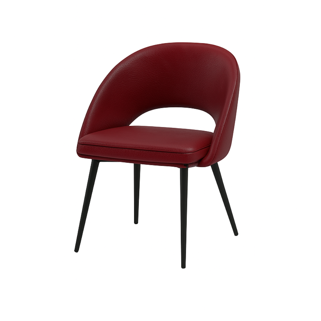 Scaun piele GALBENA | model LAVA