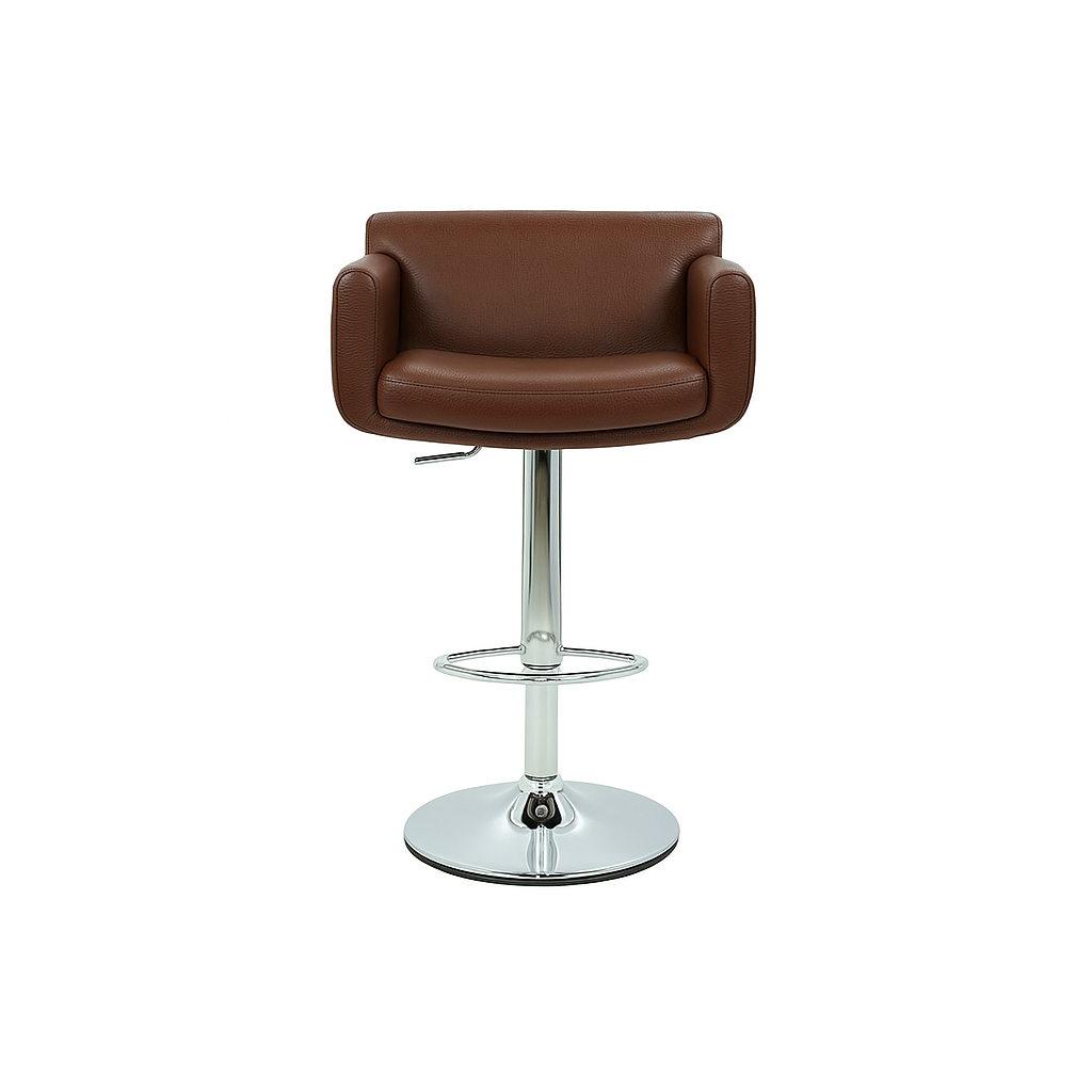 Scaun insula piele GALBENA | model IDA