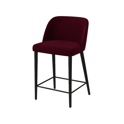 Scaun insula catifea ALBASTRA | model IVA