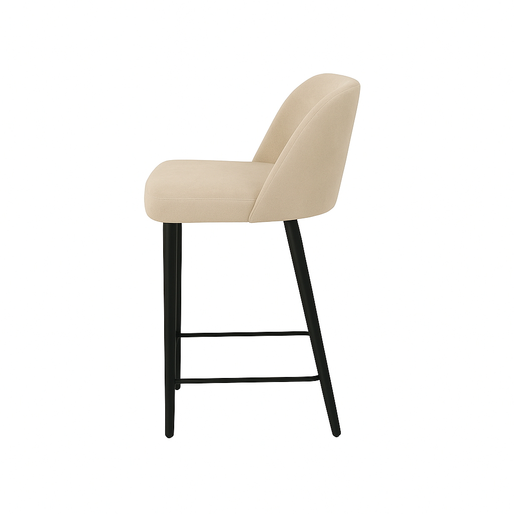 Scaun insula catifea ROZ | model IVA