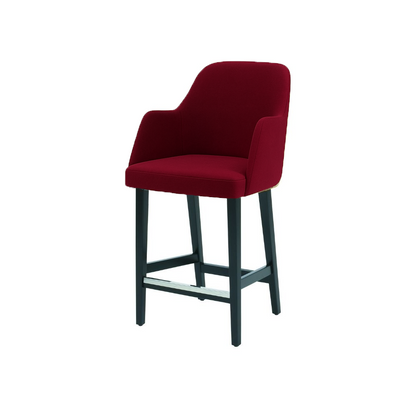 Scaun bar catifea TURCOAZ | model PINO