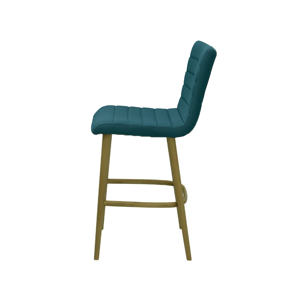 Scaun insula catifea GALBENA | model RIGA