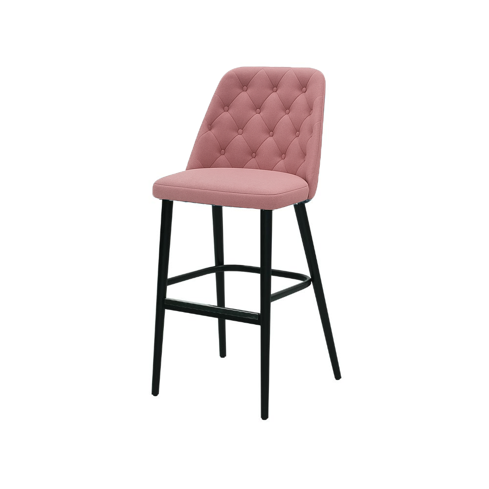 Scaun bar catifea BEJ | model SCOT