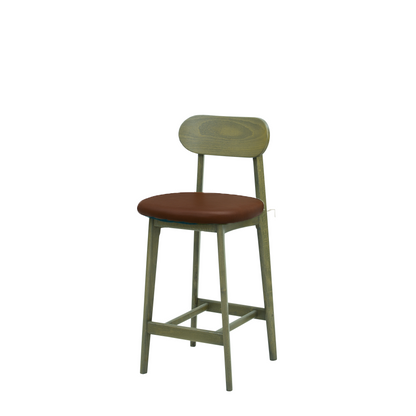 Scaun bar piele ALBASTRA | model CLEO