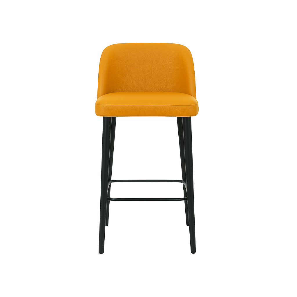 Scaun bar piele BEJ | model IVA