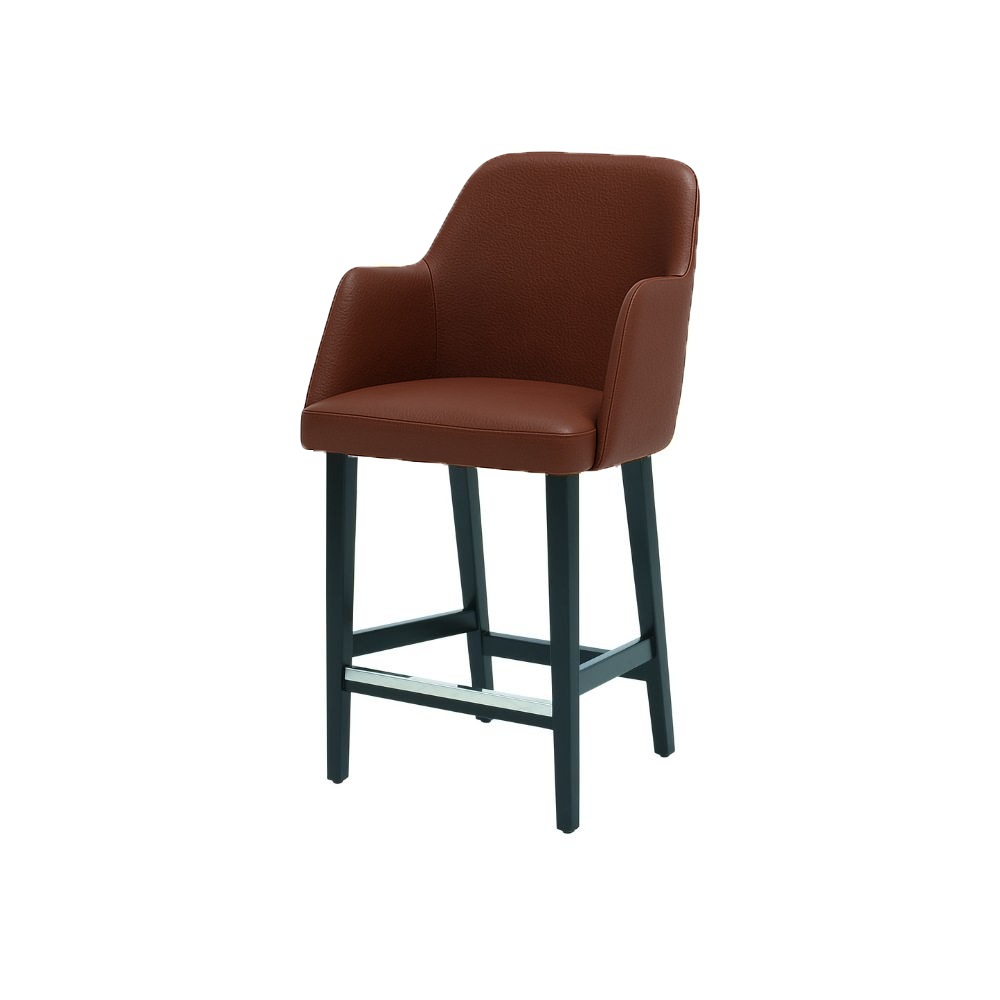 Scaun de bar piele | model PINO