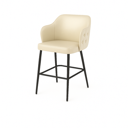 Scaun bar piele BORDO | model TEONA