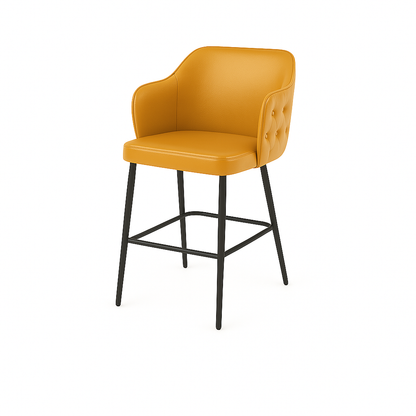 Scaun bar piele ALBASTRA | model TEONA