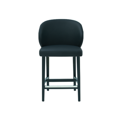 Scaun bar piele naturala BEJ | model CAPRICE