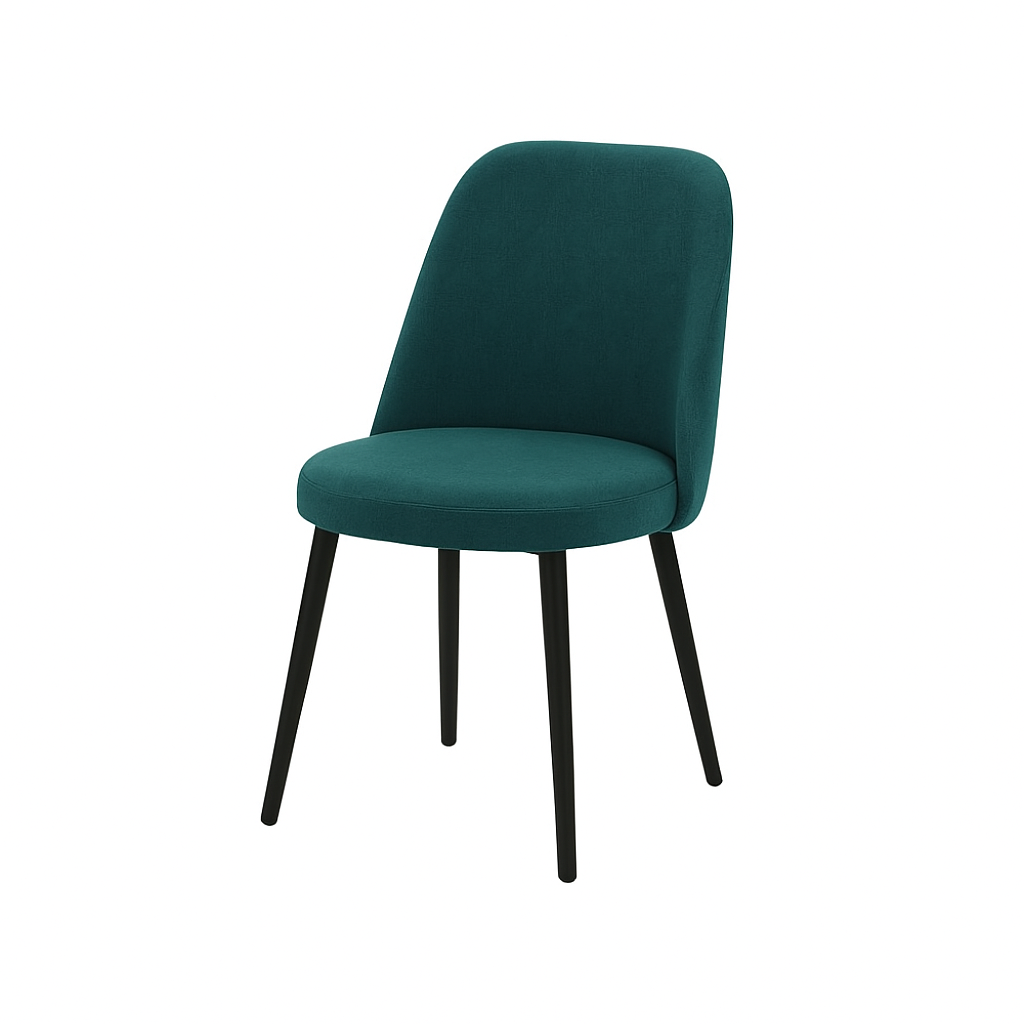 Scaun catifea VERDE | model ELA