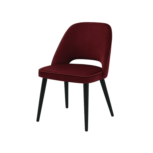 Scaun catifea BORDO | model GABE