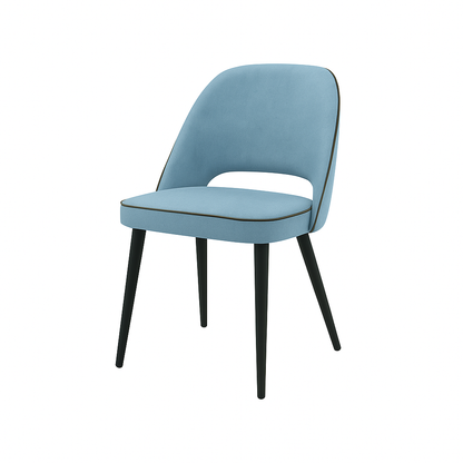 Scaun catifea BORDO | model GABE