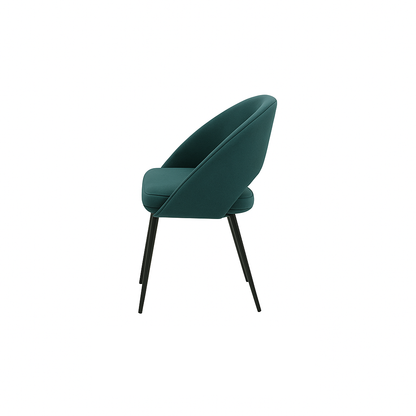 Scaun catifea ALBASTRA | model LAVA