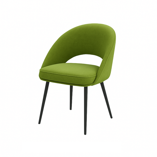 Scaun catifea VERDE | model LAVA