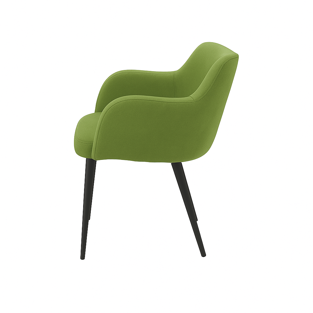 Scaun catifea VERDE | model PERDIX