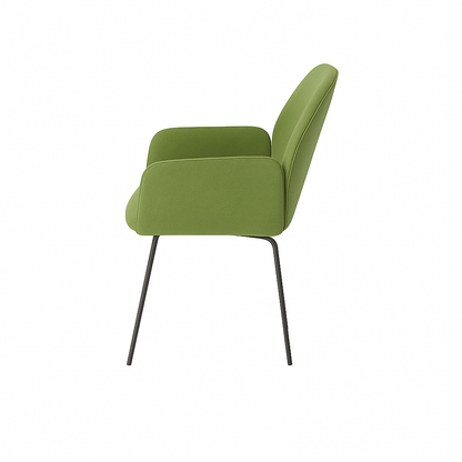 Scaun catifea GALBENA | model PETRA