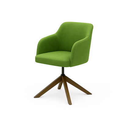 Scaun catifea VERDE | model ROBI