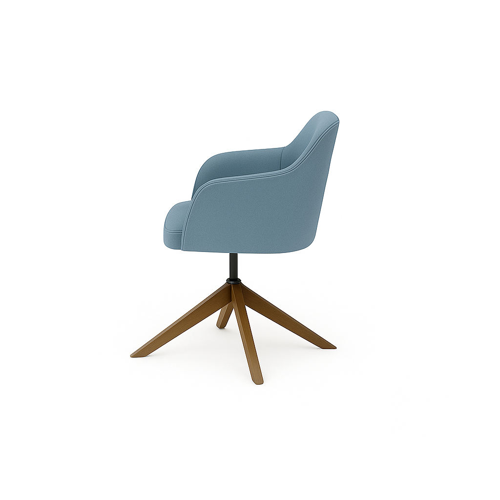 Scaun catifea ROZ | model ROBI