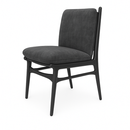 Scaun catifea GRI | model ALDO NA