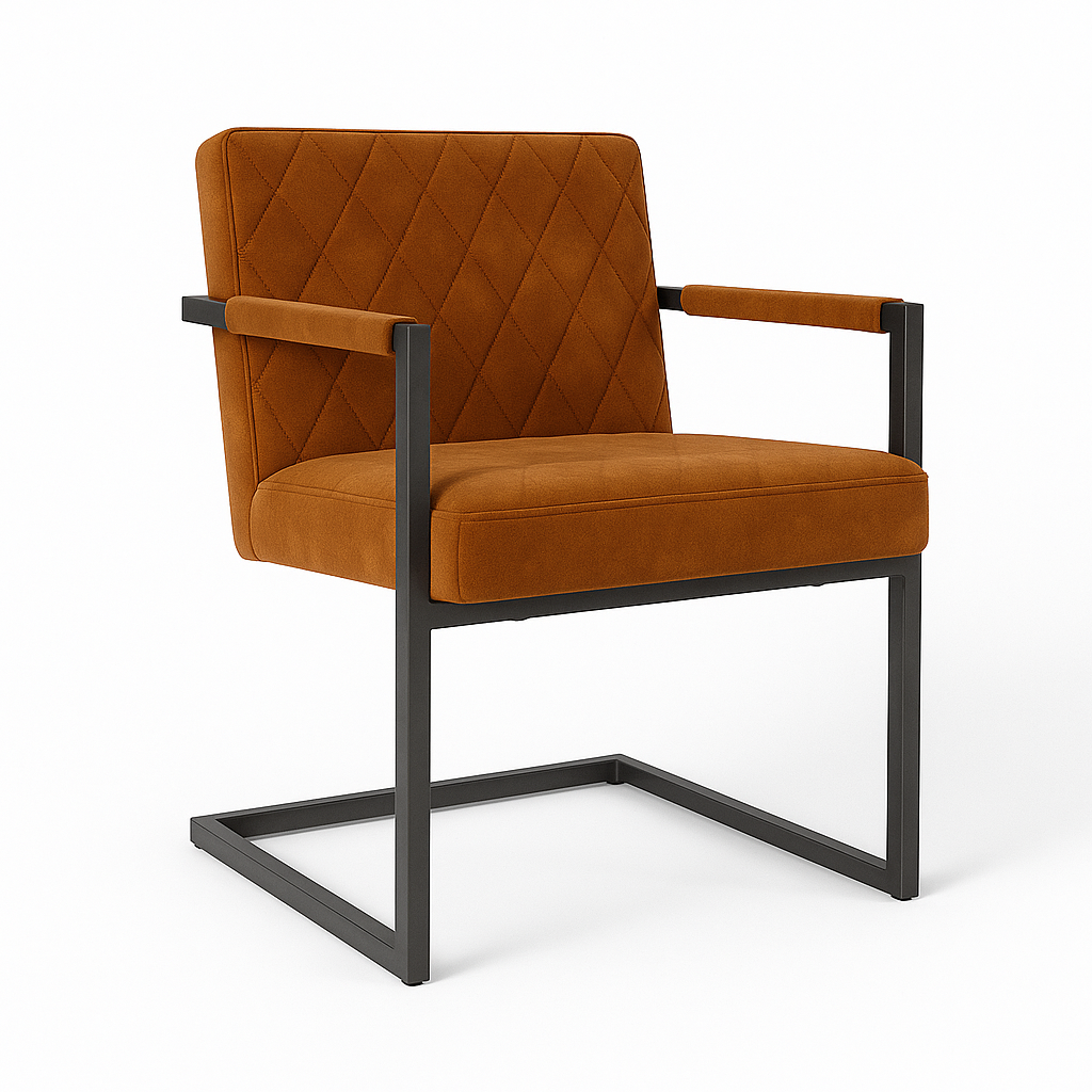 Scaun catifea VERDE | model BADSAAL SALINO