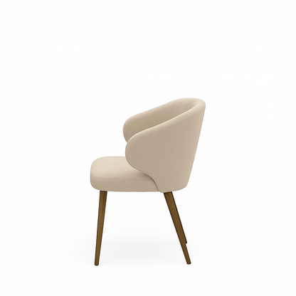 Scaun catifea GALBENA | model CAPRICE