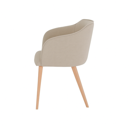 Scaun catifea BEJ | model CROCO