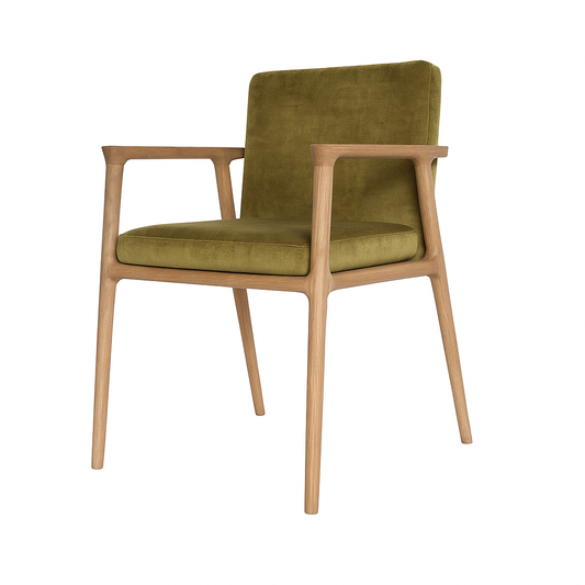 Scaun catifea VERDE | model GASPARO