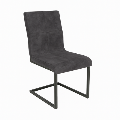 Scaun catifea VERDE | model INDU QUADRANT A