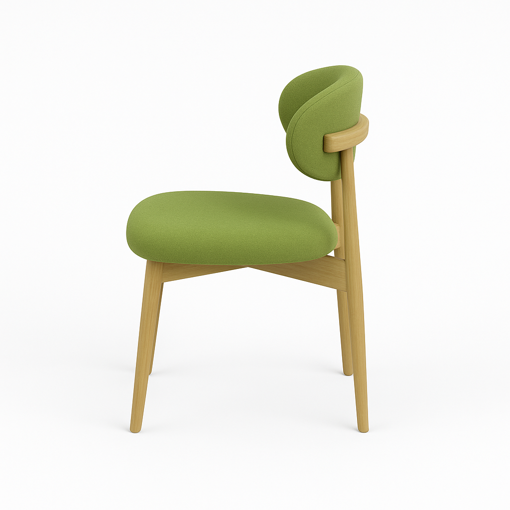 Scaun catifea VERDE | model MELISSA